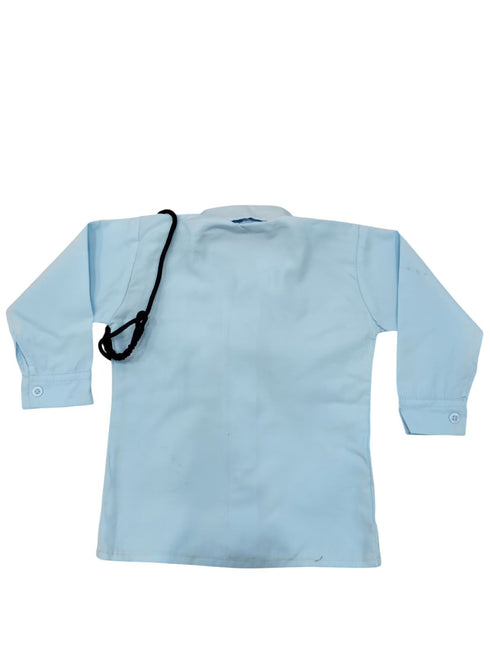 Indian Air Force Defense Pilot Uniform Kids Fancy Dress Costume - Blue