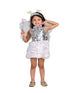 BookMyCostume Fairy Angel Girls with White Wings Girls for Kids Fancy Dress Costume