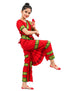 Bharatanatyam Saree Indian Classical Dance Costume for Girls | Kids & Adult Fancy Dress Costume