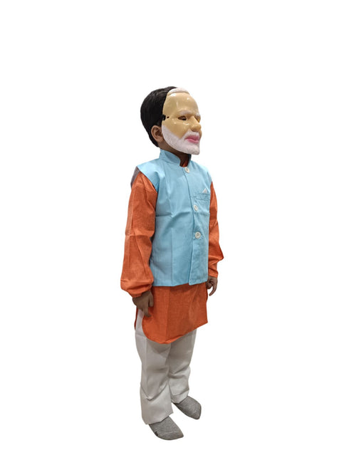 BookMyCostume Narendra Modi Indian Prime Minister for Boys Kids Fancy Dress Costume