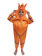 StarFish Star Fish Orange Golden Aquatic Animal Kids Fancy Dress Costume