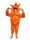 StarFish Star Fish Orange Golden Aquatic Animal Kids Fancy Dress Costume