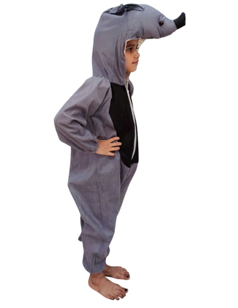 Rhino Wild Forest Animal Kids Fancy Dress Costume