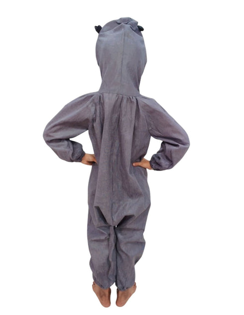 Rhino Wild Forest Animal Kids Fancy Dress Costume