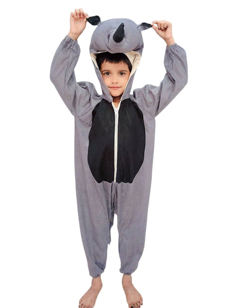 Rhino Wild Forest Animal Kids Fancy Dress Costume