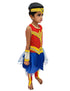 Goddess of War American Comic Superhero Kids Fancy Dress Costume for Girls - Imported