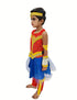 Goddess of War American Comic Superhero Kids Fancy Dress Costume for Girls - Imported