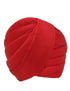 Red Punjabi Pagdi Sardar Ji Indian Traditional Turban Costume Accessory for Boys and Men 8-14 Years