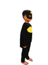 Black Bat Superhero Comic Movie Character Kids Fancy Dress Costume - Standard