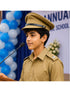 Police Inspector Commissioner Khakhi Cap for Boys and Men