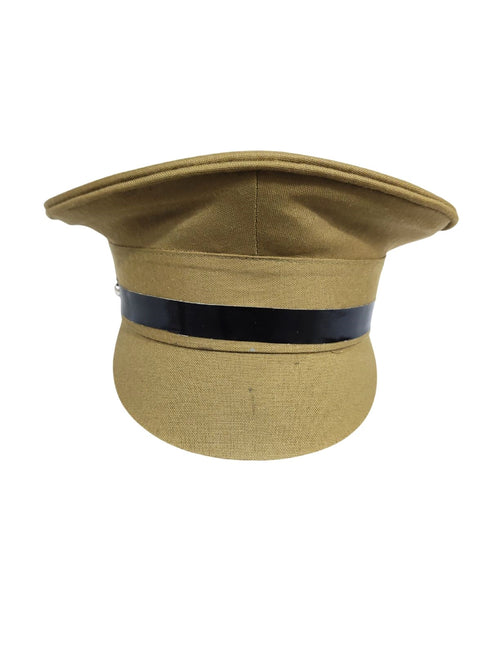 Police Inspector Commissioner Khakhi Cap for Boys and Men