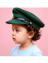 Army Soldier General Green Cap Fancy Dress Costume Accessory for Boys and Men