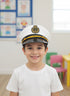 Buy White Navy Air Force Pilot Officer Cap Accessory for Boys Kids Adult Fancy Dress Costume