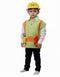 Engineer Civil Construction Worker Builder Community Helper Kids Fancy Dress Costume