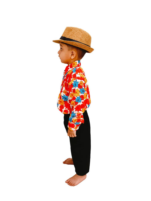 BookMyCostume Goa Boy With Hat Indian State Kids Fancy Dress Costume for Boys and Men
