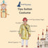 BookMyCostume Tipu Sultan Nana Saheb Indian King Kids Fancy Dress Costume for Boys & Men