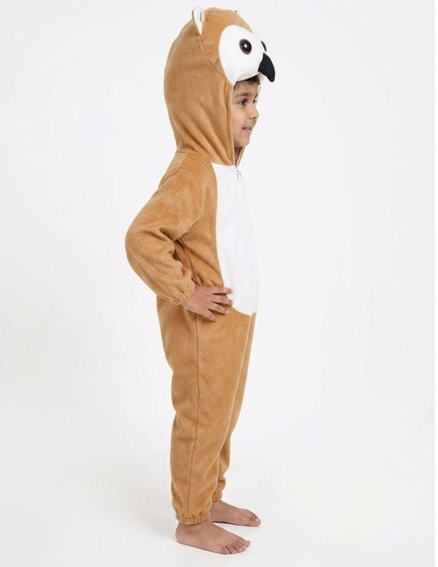 Owl Ullu Nocturnal Bird Kids Fancy Dress Costume