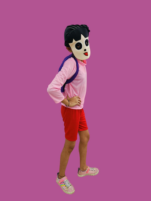 Dora the Explorer American Mexican Cartoon Kids Fancy Dress Costume for Girls