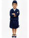 Airline Air Hostess Kids Fancy Dress Costume for Girls - Blue