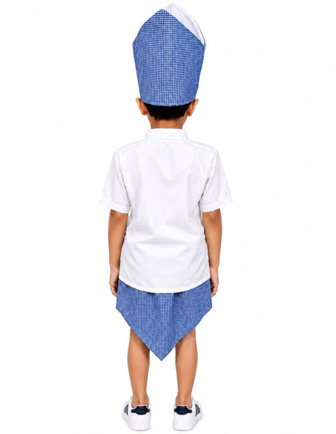 Maharashtrian Fisherman Machuara Kids Fancy Dress Costume for Boys