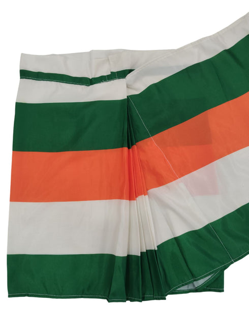 BookMyCostume Tricolour Saree Indian Patriotic Independence Day for Girls Fancy Dress Costume