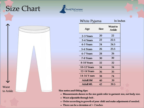 BookMyCostume Muslim Boy White Kurta Pyjama & Cap Indian State Fancy Dress Costume for Boys Kids & Adults