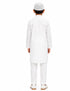 Muslim Boy White Kurta Pyjama & Cap Indian State Fancy Dress Costume for Boys Kids & Adults