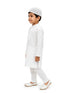 Muslim Boy White Kurta Pyjama & Cap Indian State Fancy Dress Costume for Boys Kids & Adults
