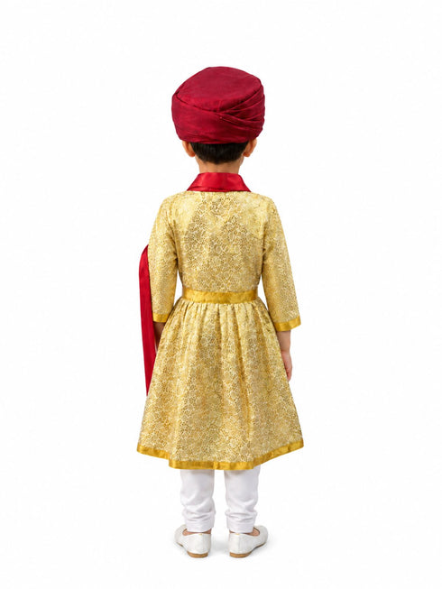 Sikh Wedding Punjabi Dulha Groom With Turban Kids & Adult Fancy Dress Costume