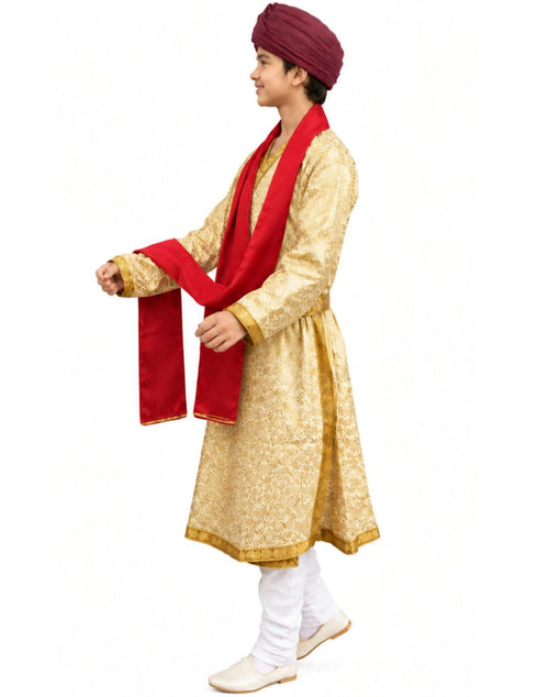 Sikh Wedding Punjabi Dulha Groom With Turban Kids & Adult Fancy Dress Costume