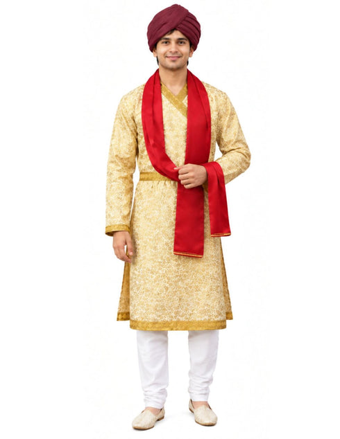 Sikh Wedding Punjabi Dulha Groom With Turban Kids & Adult Fancy Dress Costume