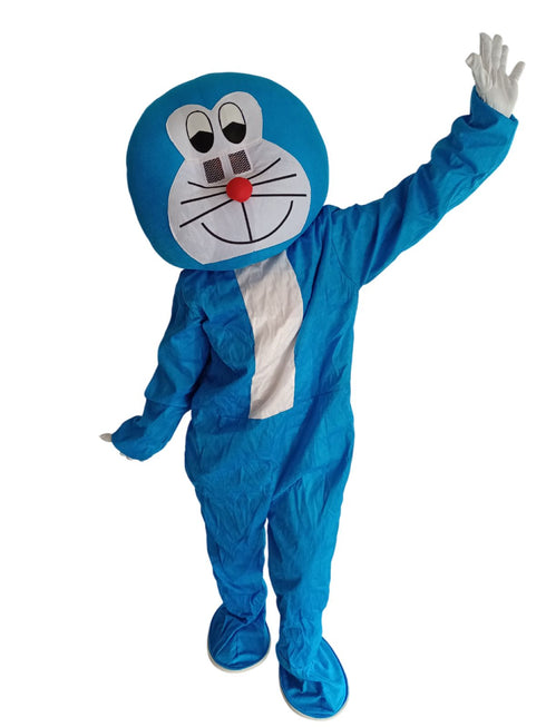 Buy Blue Cartoon Mascot Costume For Theme Birthday Party & Events | Adults | Full Size
