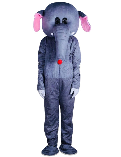 Elephant Cartoon Mascot Costume For Theme Birthday Party & Events | Adults | Full Size