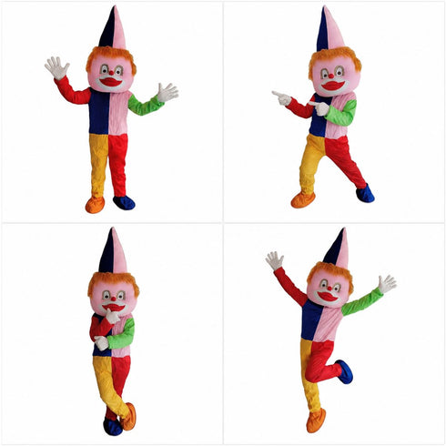 Buy Joker Clown Circus Cartoon Mascot Costume For Theme Birthday Party & Events | Adults | Full Size