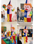 Buy Joker Clown Circus Cartoon Mascot Costume For Theme Birthday Party & Events | Adults | Full Size