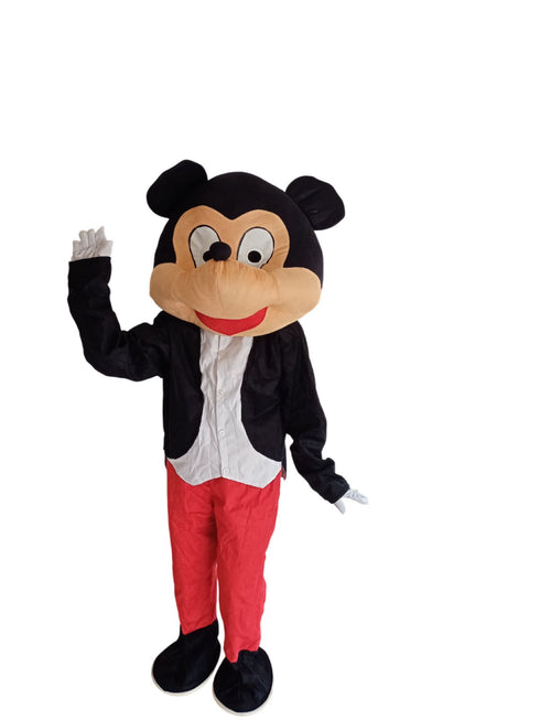 BookMyCostume The Brave Friendly Mouse Cartoon Character Mascot Costume for Events | Adults | Full Size Adults