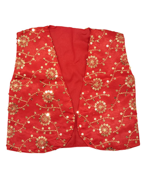 Punjabi Bhangra Baisakhi Folk Dance Costume for Boys and Men | Yellow & Red