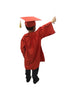 BookMyCostume Red Graduate Scholar Graduation Day Gown Kids & Adults Fancy Dress Costume