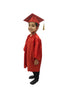 BookMyCostume Red Graduate Scholar Graduation Day Gown Kids & Adults Fancy Dress Costume