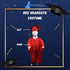 BookMyCostume Red Graduate Scholar Graduation Day Gown Kids & Adults Fancy Dress Costume