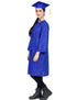 Blue Graduate Scholar Graduation Day Gown Kids & Adults Fancy Dress Costume