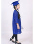 Blue Graduate Scholar Graduation Day Gown Kids & Adults Fancy Dress Costume