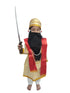 BookMyCostume Chhatrapati Shivaji Maharaj Indian Maratha Warrior King Kids & Adult Fancy Dress Costume for Boys with Beard & Talwar