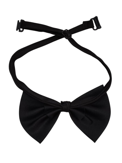 BookMyCostume Ballroom Western Dance Yellow Frill Shirt Black Pant Hat & Bow Set Kids Fancy Dress Costume