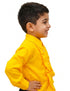 Yellow Frills Shirt Kids Fancy Dress Costume