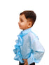 BookMyCostume Blue Frills Shirt Kids Fancy Dress Costume