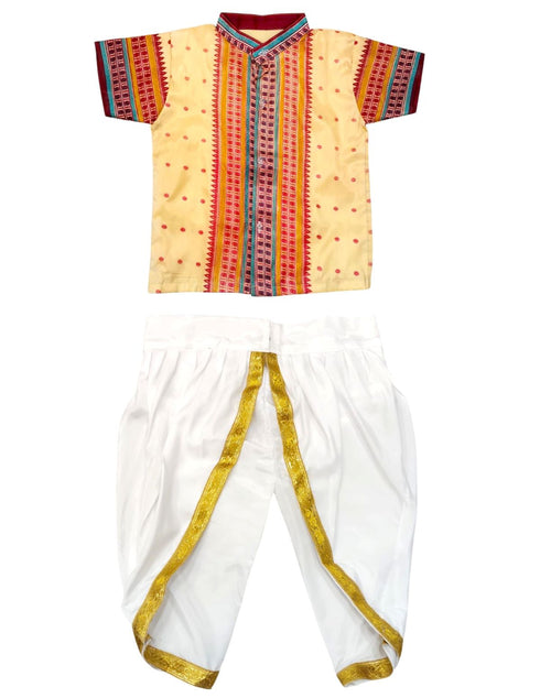 Bihu Dance Boy Assamese Indian State Kids Fancy Dress Costume