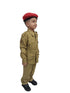 BookMyCostume Security Guard Foreign Police Khaki Kids & Adult Fancy Dress Costume