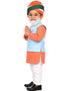 Narendra Modi PM with Tricolor Pagri India Independence Day Kids Fancy Dress Costume