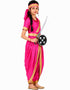 Rani Laxmi Bai Saree with Jewellery Jhansi Ki Rani Freedom Fighter Manikarnika for Girl Kids and Adult Fancy Dress Costume